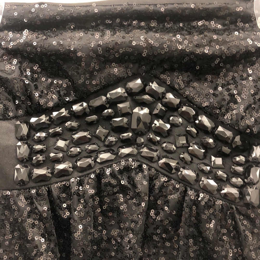 Cache Sequin Strapless Dress - image 4